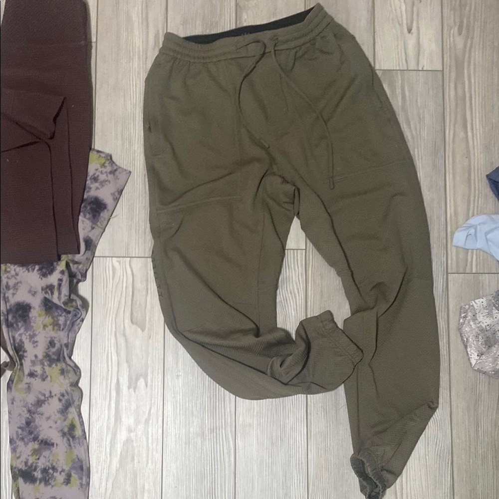 Olive Green Jogger Pants